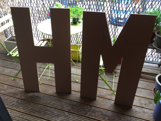 Marquee letters HM 5